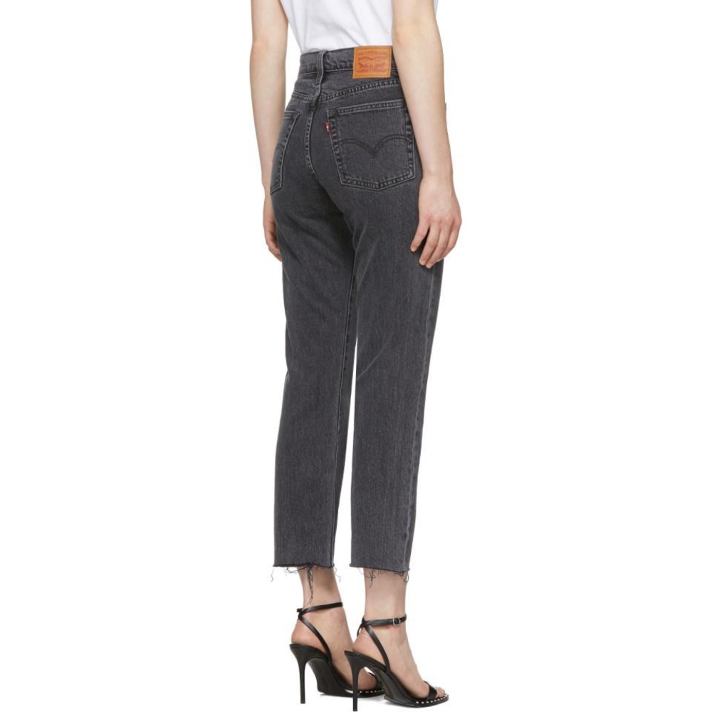 Levi’s Wedgie Straight Gray Jeans 26